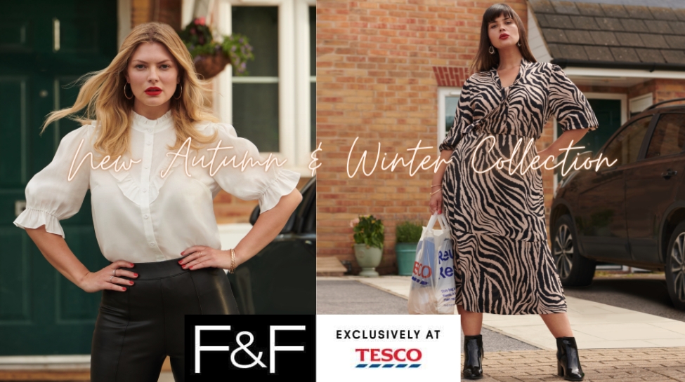 Tesco Launch Great Value F&F Autumn and Winter Clothing Line