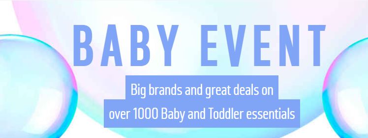 MASSIVE Baby Event NOW ON at Argos