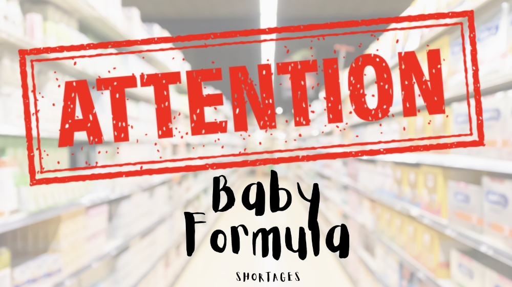 How to handle Formula Shortages