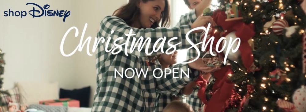 shopDisney 2023 Christmas Shop NOW OPEN