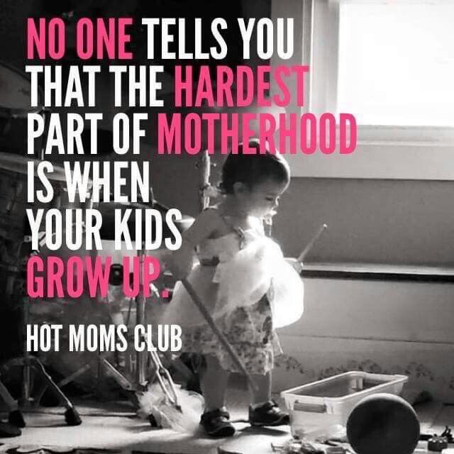 NO ONE TELLS YOU THAT THE HARDEST PART OF MOTHERHOOD IS WHEN ...