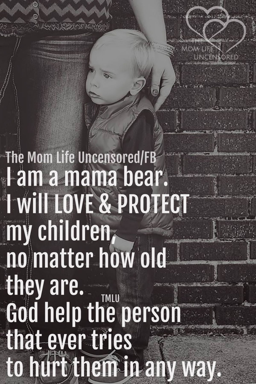 I AM A MAMA BEAR. I WILL LOVE & PROTECT MY CHILDREN, NO ...