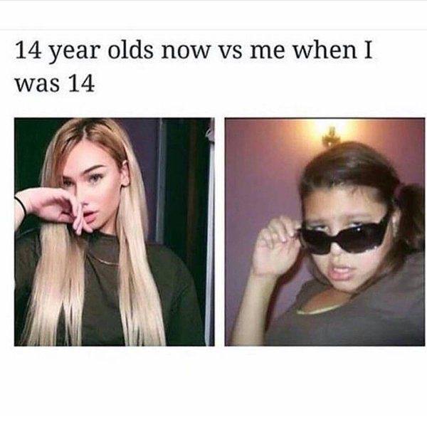 14 YEAR OLDS NOW VS ME WHEN IWAS 14 - ProudMummy.com the Web's ...